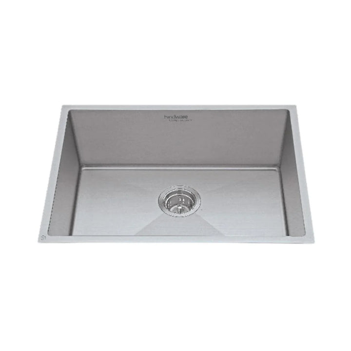 Hindware Stainless Steel Sink Handmade Series SINGLE BOWL DOMINGO HM 30 x 18 ( 30 x 18 inches ) - Satin