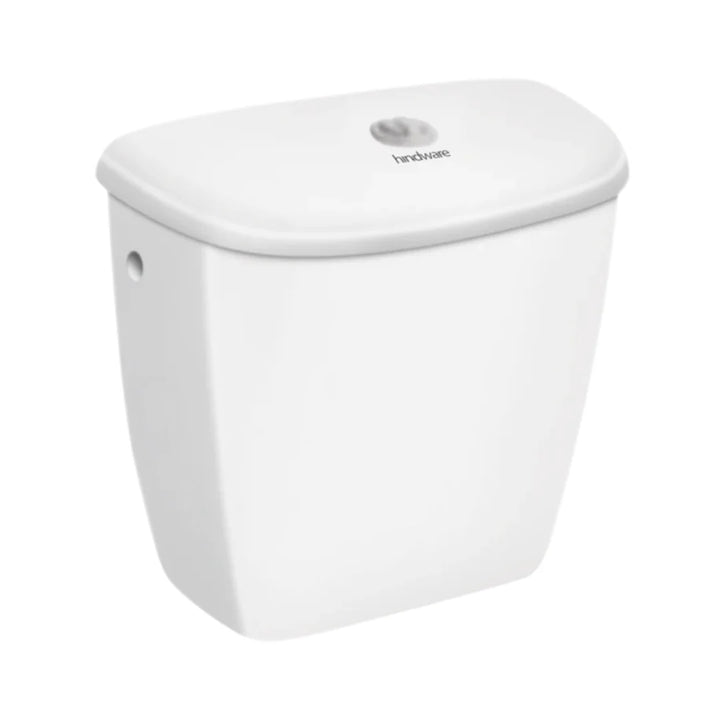 Hindware External Wall Mounted Cistern Without Frame DUAL FLUSH 21029 - White