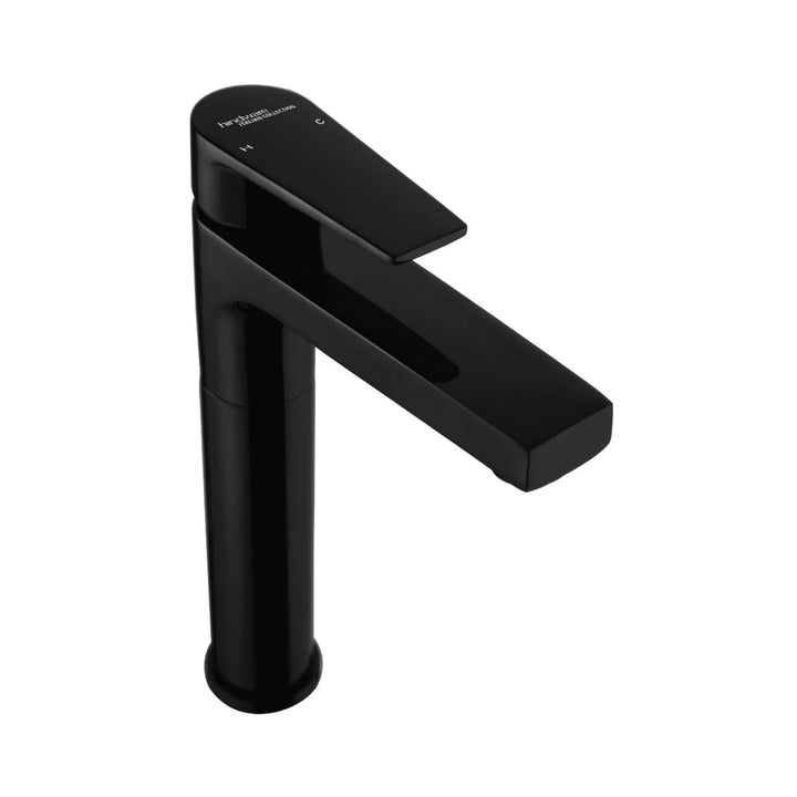 Hindware Table Mounted Tall Boy Basin Mixer Edge F360012GRT - Black Chrome