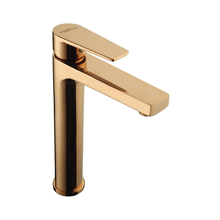 Hindware Table Mounted Tall Boy Basin Mixer Edge F360012RGD - Rose Gold