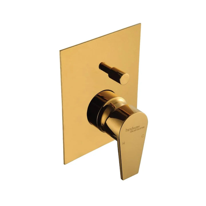 Hindware 2 Way Diverter Element F360015PGD - Gold Finish