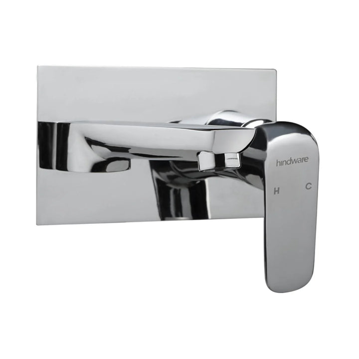 Hindware Wall Mounted Basin Mixer Fluid F400013 - Chrome