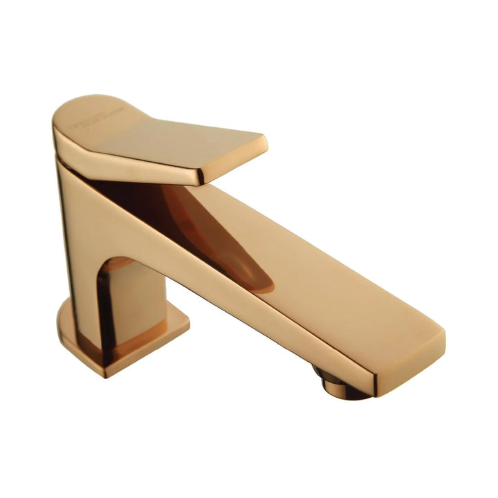 Hindware Table Mounted Regular Basin Tap Edge F410001RGD - Rose Gold