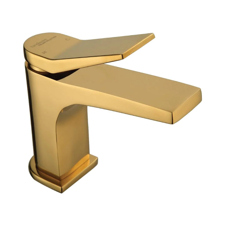 Hindware Table Mounted Regular Basin Mixer Edge F410011PGD - Gold