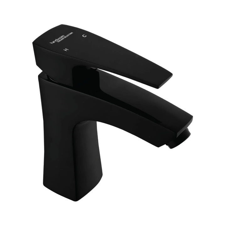 Hindware Table Mounted Regular Basin Mixer Edge F520011GRT - Black Chrome