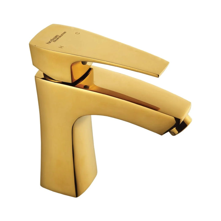 Hindware Table Mounted Regular Basin Mixer Edge F520011PGD - Gold