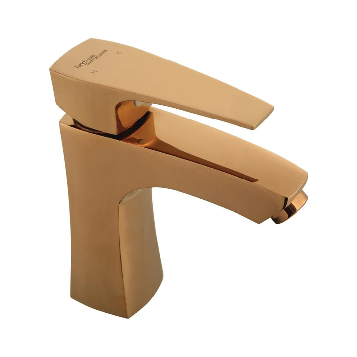 Hindware Table Mounted Regular Basin Mixer Edge F520011RGD - Rose Gold