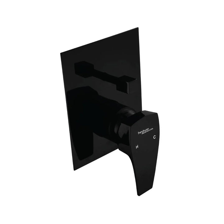 Hindware 2 Way Diverter Avior F520015GRT - Chrome Black Finish