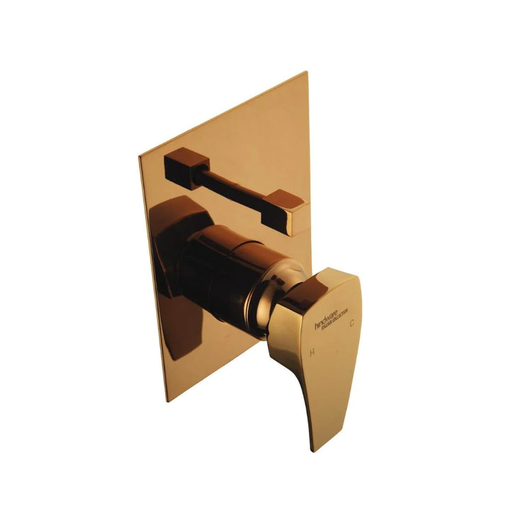 Hindware 2 Way Diverter Avior F520015RGD - Rose Gold Finish