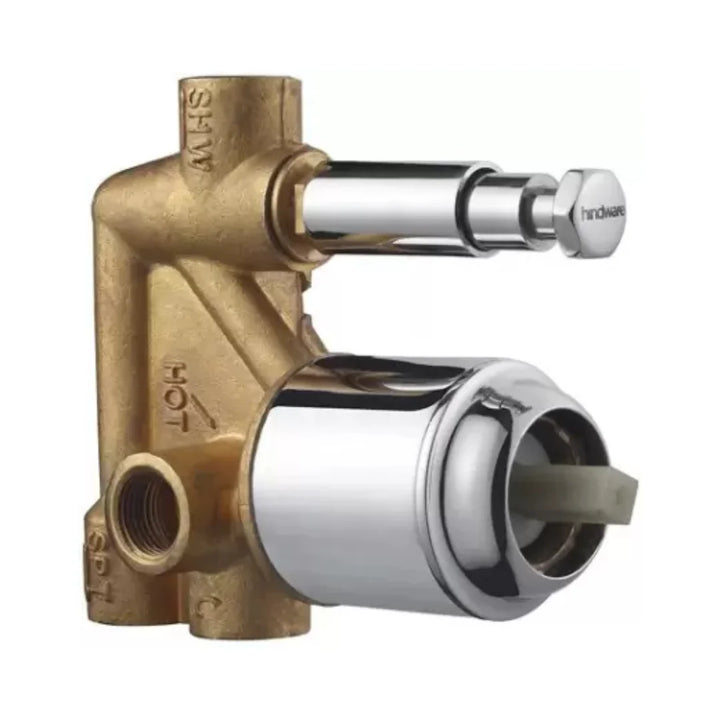 Hindware 3 Way Diverter Valve Addons F850035 - Chrome