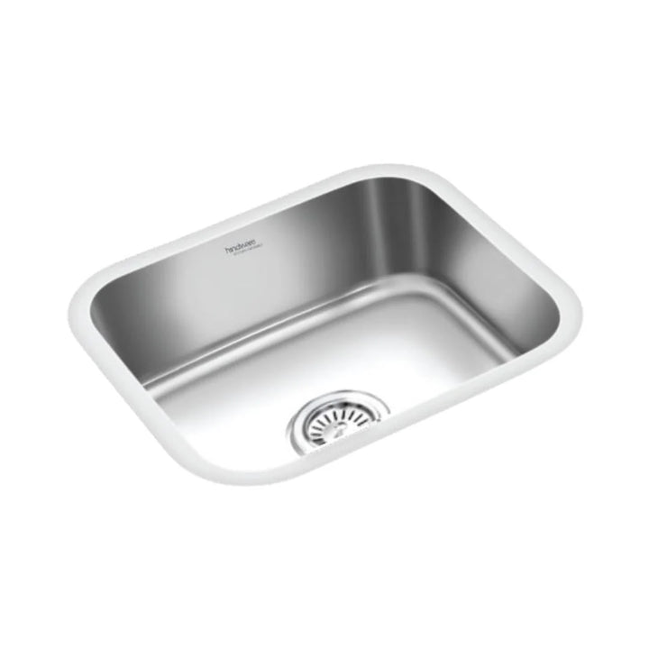 Hindware Stainless Steel Sink Undermount Series SINGLE BOWL FLAMINGO UM 22 x 18 ( 22 x 18 inches ) - Matt