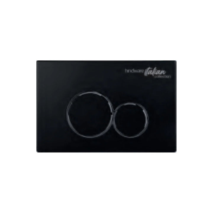 Hindware Flush Plate COMET BLACK MATTE - Black Matt