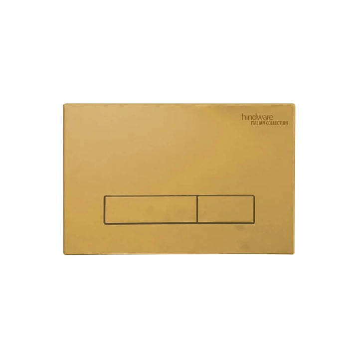 Hindware Flush Plate LOOP NEO GOLD - Gold