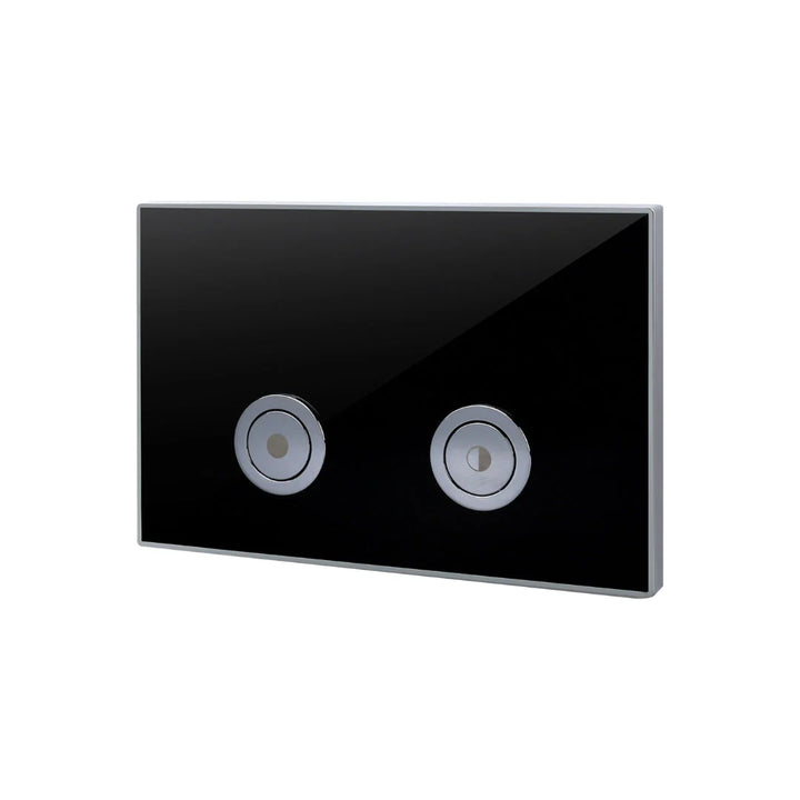 Hindware Flush Plate NEXUS BLACK 524220 - Black