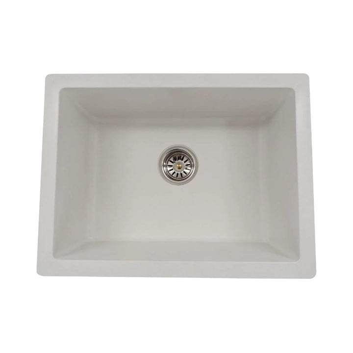 Hindware Quartz Sink Sapphire SAPPHIRE 24 X 18 X 8 ( 24 x 18 inches ) - White DX