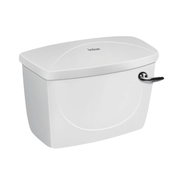 Hindware External Wall Mounted Cistern Without Frame SINGLE FLUSH 21001 - White