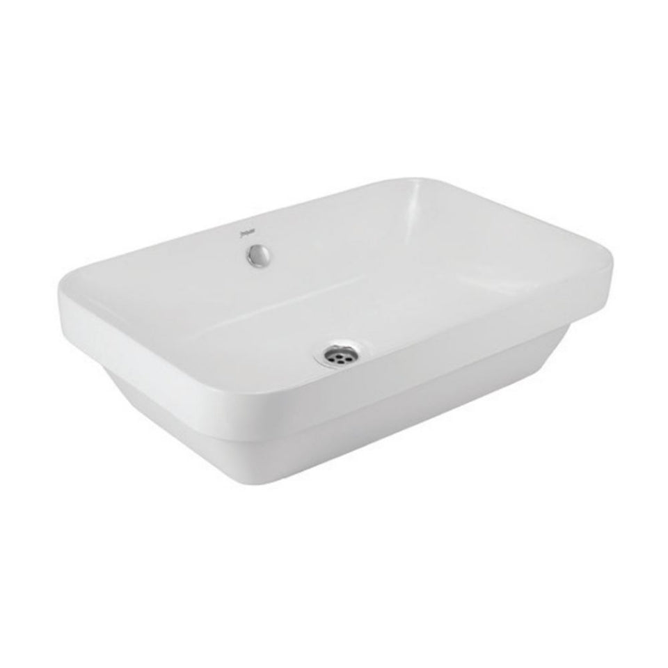 JAQUAR D'ARC COUNTER TOP WASH  BASIN DRS-WHT-37601 -WHITE