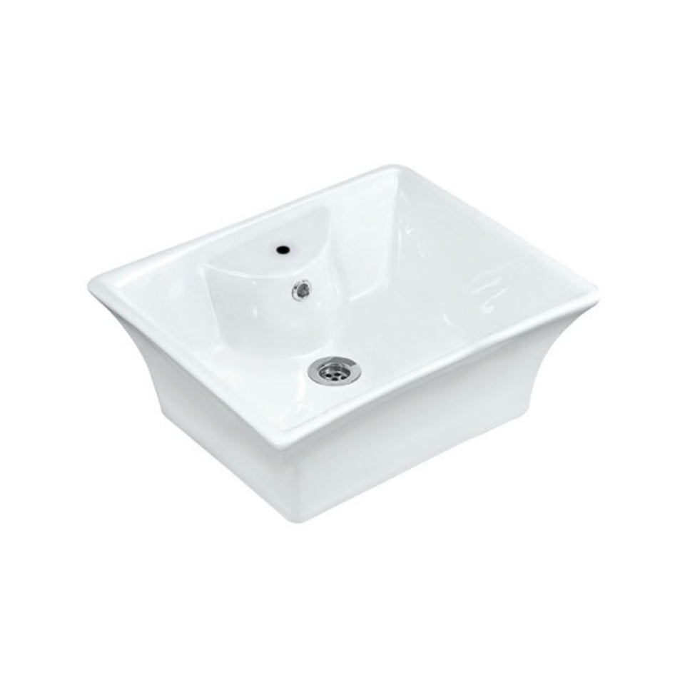 JAQUAR FONTE TABLE TOP WASH BASIN FNS-WHT-40931-WHITE