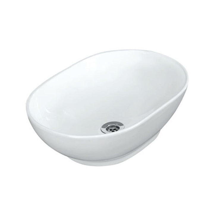 JAQUAR SOLO TABLE TOP BASIN SLS-WHT-6901-WHITE