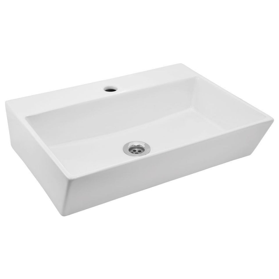 JAQUAR KUBIX TABLE TOP BASIN KUS-WHT-35935-WHITE