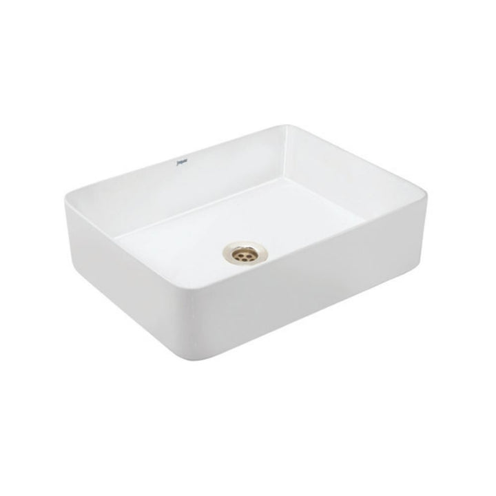 JAQUAR JDR THIN RIM TABLE & COUNTER TOP BASIN JDS-WHT-25907N-WHITE