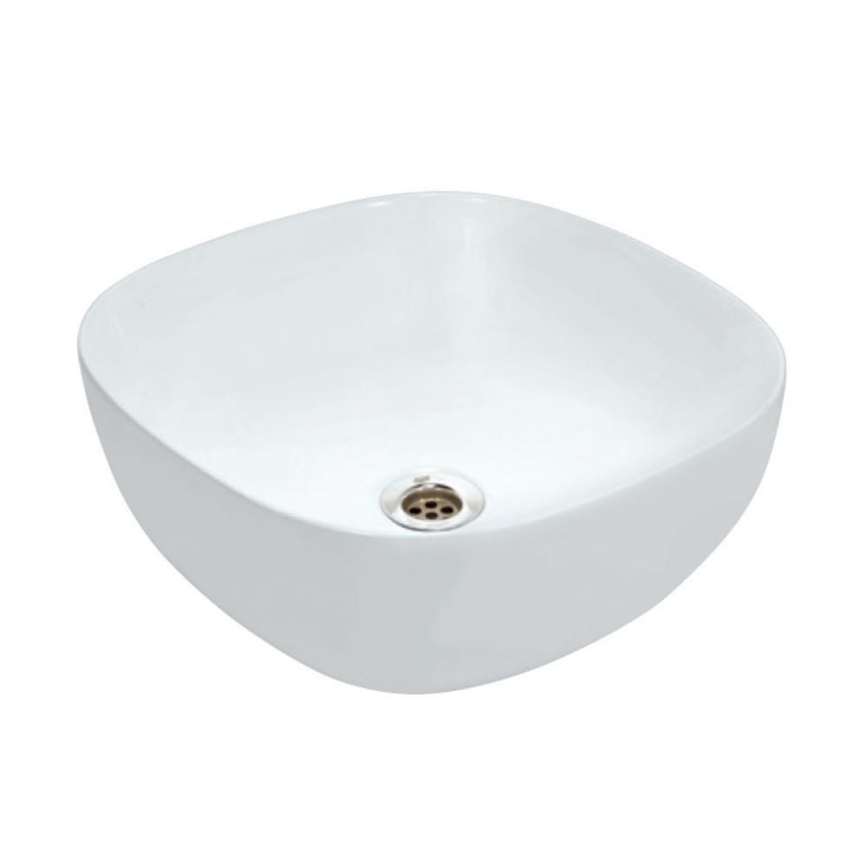 JAQUAR JDR THIN RIM TABLE & COUNTER TOP BASIN JDS-WHT-25911-WHITE
