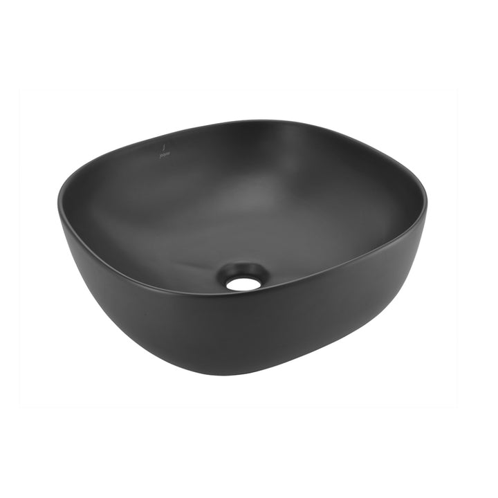 JAQUAR JDR THIN RIM TABLE & COUNTER TOP BASIN JDS-BLM-25911-BLACK MATT