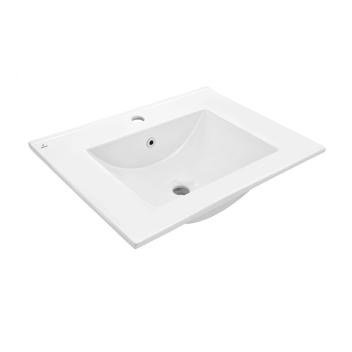 JAQUAR KUBIX COUNTER TOP BASIN KUS-WHT-35603 -WHITE