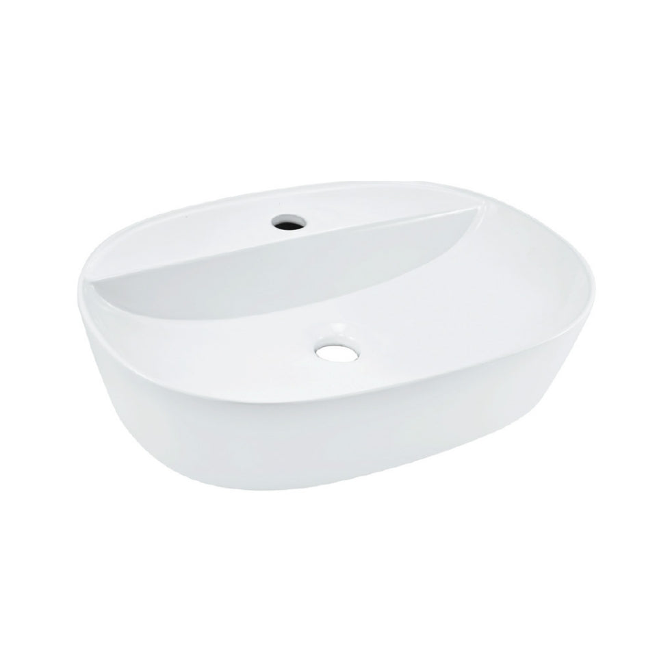 JAQUAR JDR THIN RIM TABLE TOP BASIN JDS-WHT-25937-WHITE