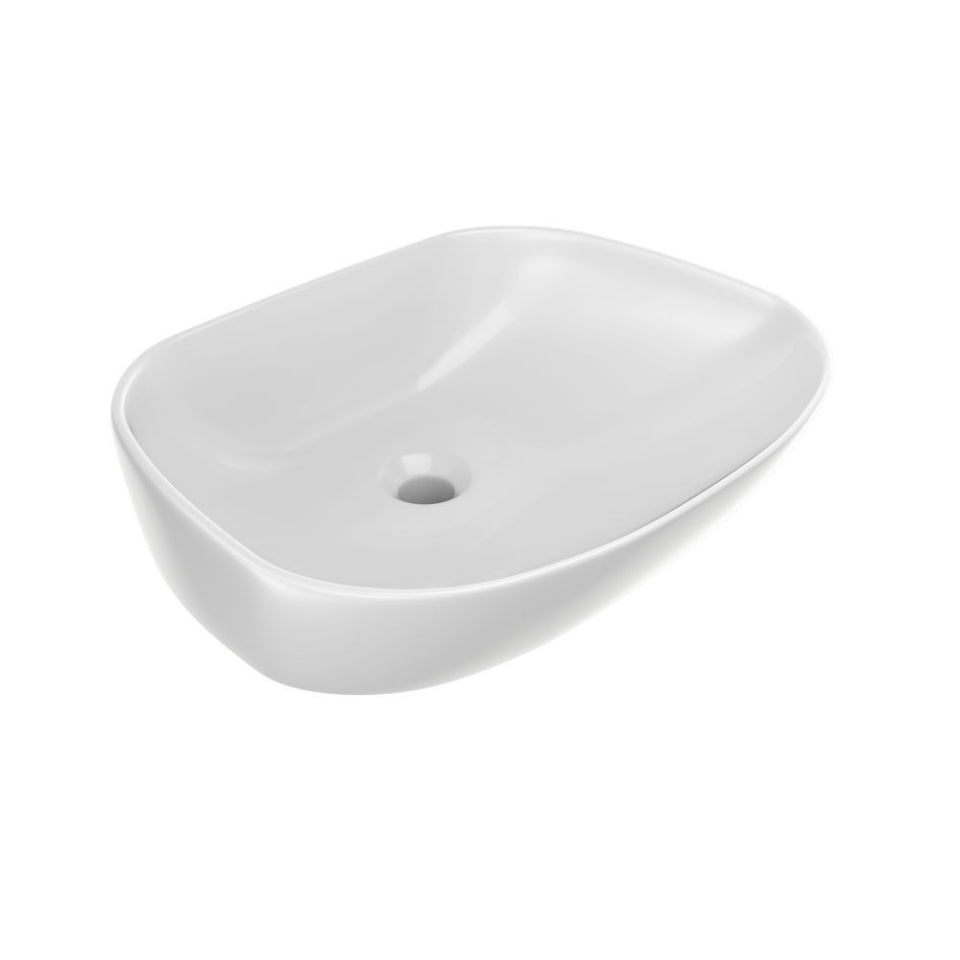 JAQUAR ARC COUNTER TOP BASIN  ACS-WHM-87901-WHITE MATT