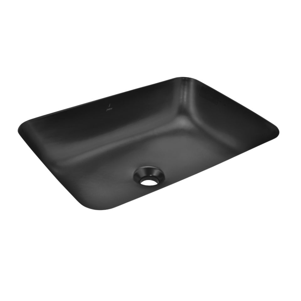 JAQUAR LAGUNA UNDER COUNTER WASH BASIN LAS-BLM-91703-BLACK MATT