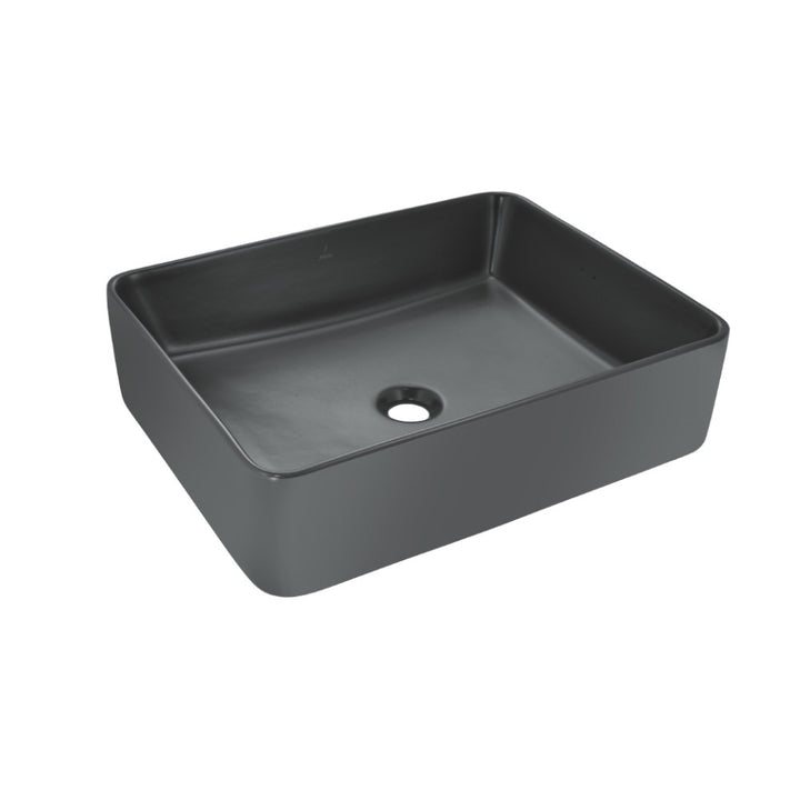 JAQUAR JDR THIN RIM TABLE & COUNTER TOP BASIN JDS-GRM-25907N-GREY MATT
