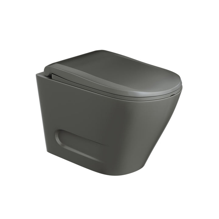 JAGUAR RIMLESS WALL HUNG WC OPAL OPS-GRM-15953BIUFPM-GREY MATT