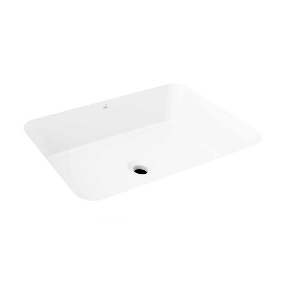 JAQUAR LAGUNA UNDER COUNTER WASH BASIN LAS-WHM-91703-WHITE MATT