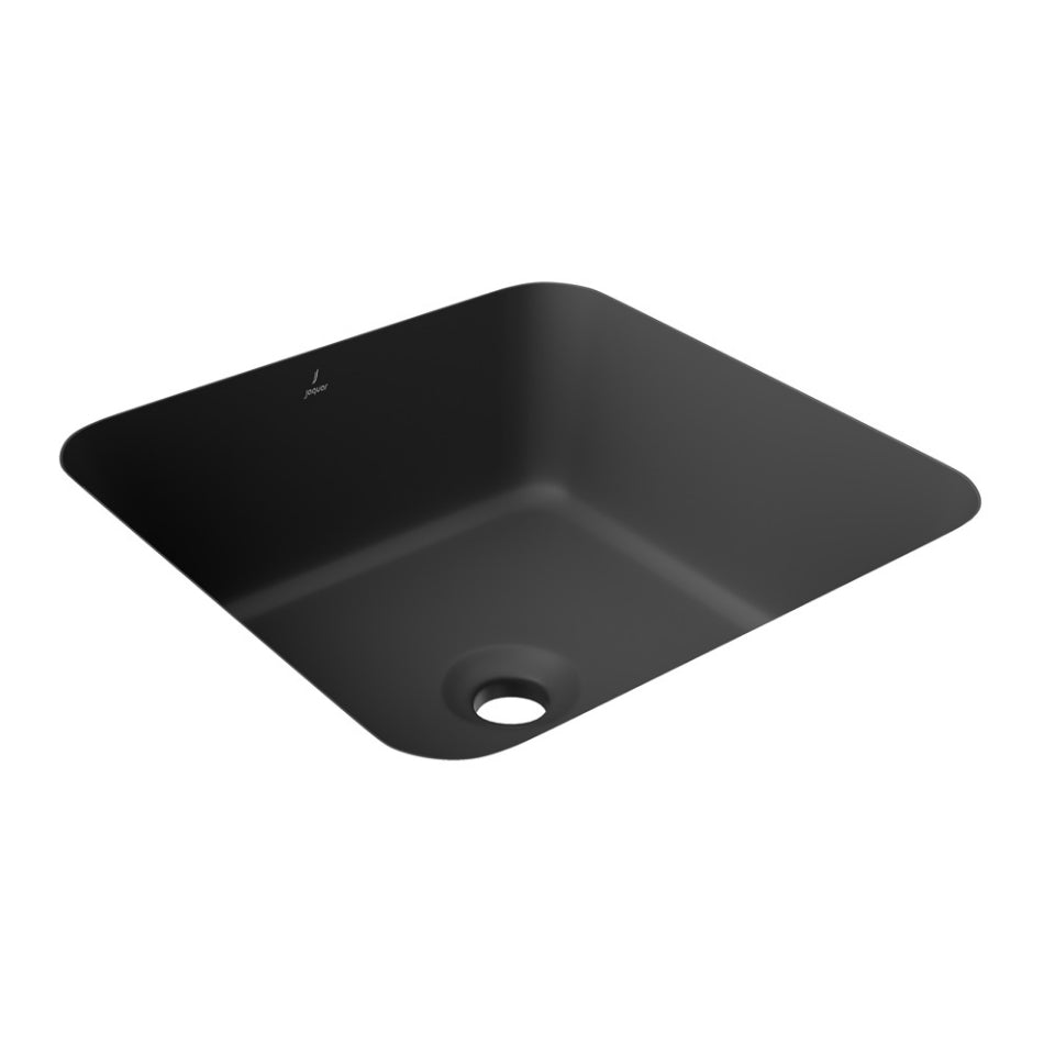 JAQUAR LAGUNA UNDER COUNTER WASH BASIN LAS-BLM-91701-BLACK MATT