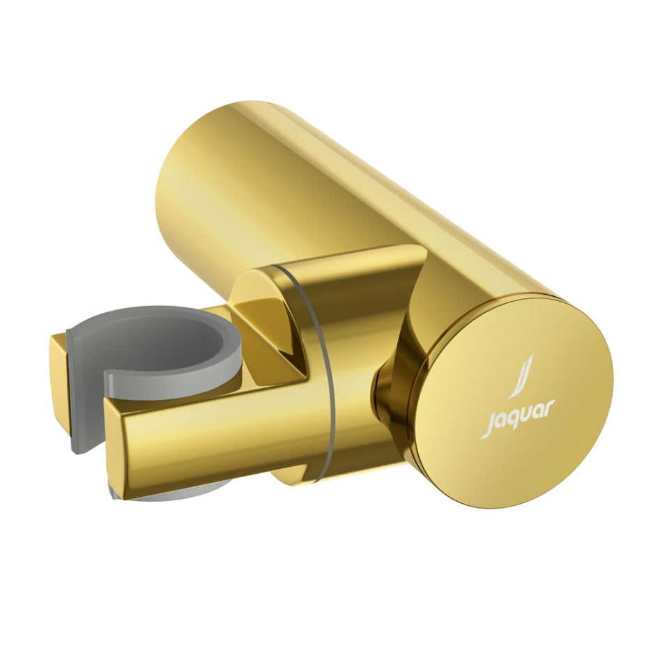 JAQUAR HAND SHOWER FITTING WALL BRACKET SHA-GBP-555PD - GOLD BRIGHT PVD