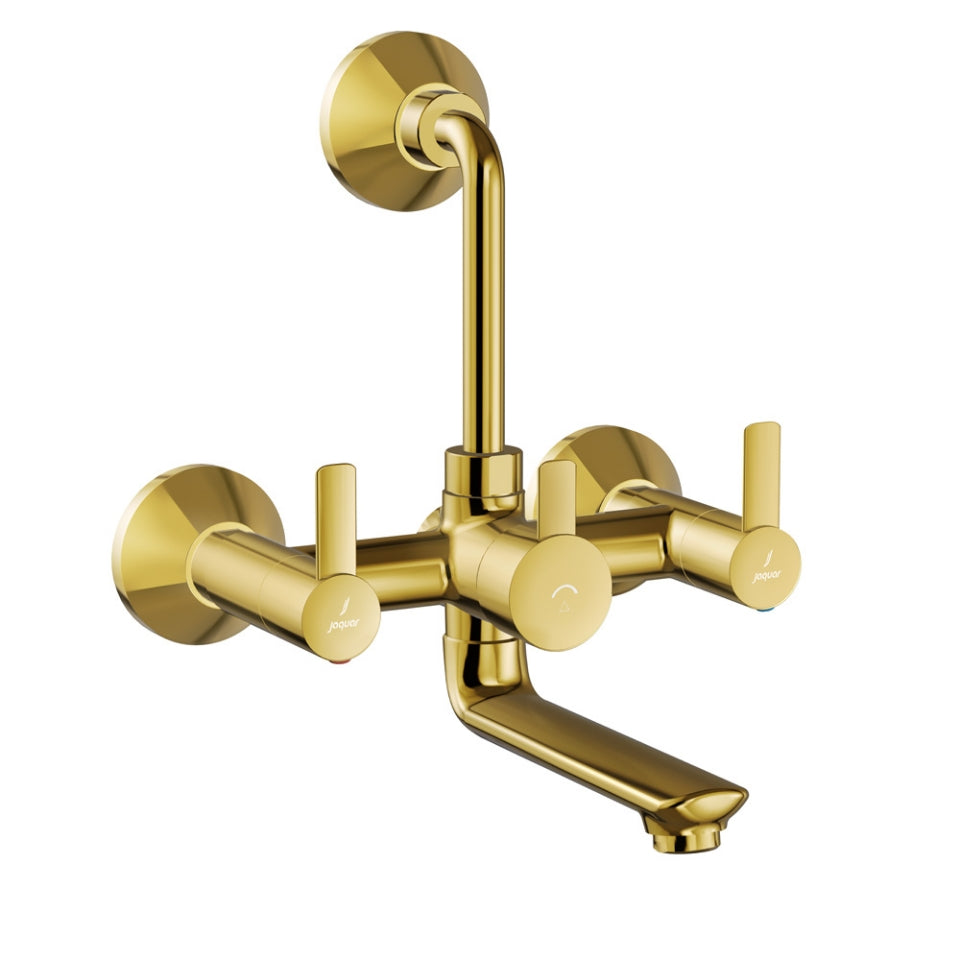 JAQUAR 2 WAY WALL MIXER FUSION PRIME FUP-GBP-29273PM NORMAL FLOW - Bright Gold PVD