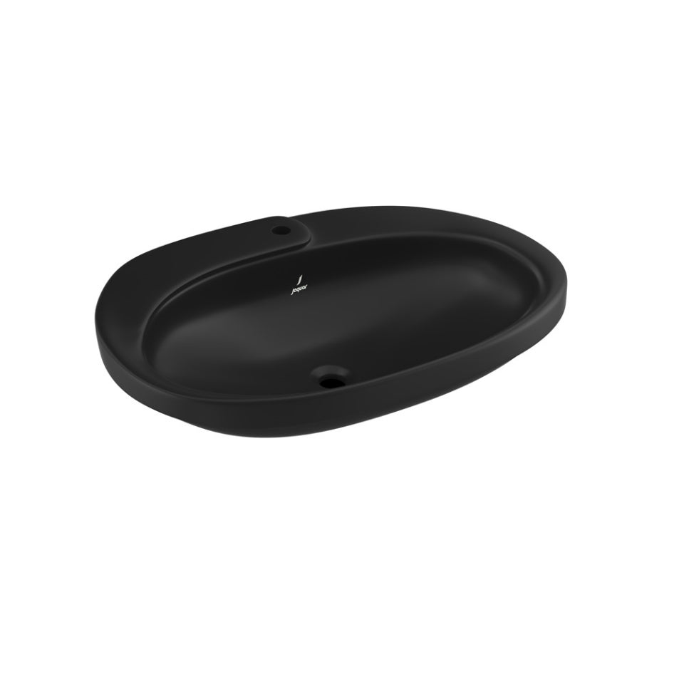JAQUAR OPAL PRIME COUNTER TOP BASIN OPS-BLM-15601PM-BLACK MATT
