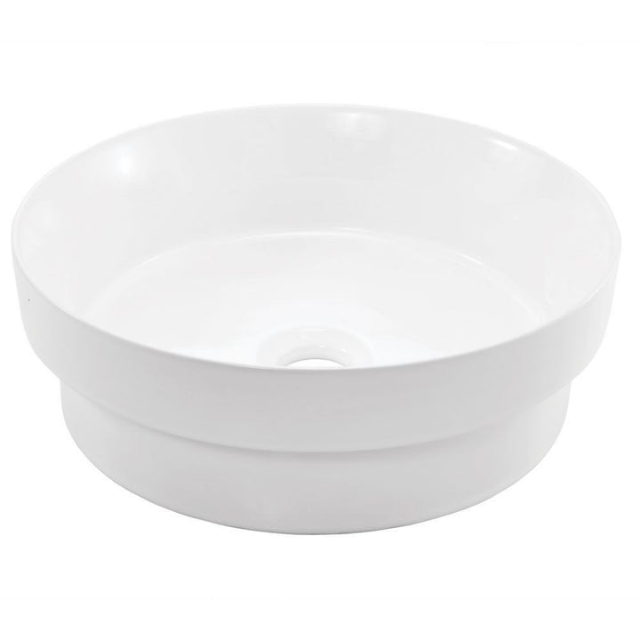 JAQUAR SOLOTHIN RIM TABLE & COUNTER TOP BASIN  SLS-WHT-6905-WHITE