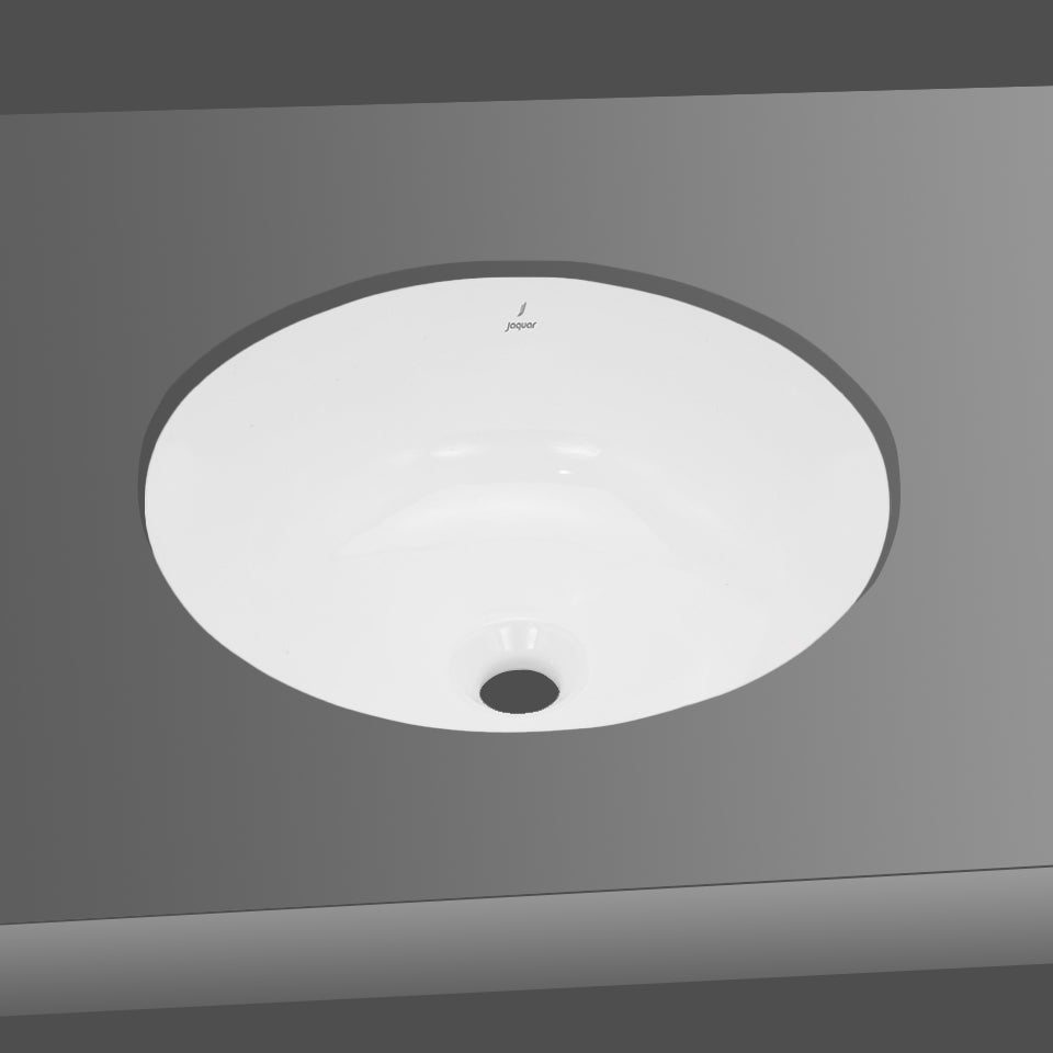 JAQUAR LAGUNA UNDER COUNTER WASH BASIN LAS-WHT-91705-WHITE