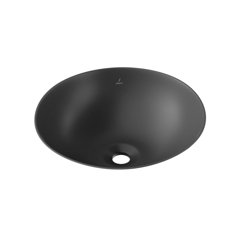JAQUAR LAGUNA UNDER COUNTER WASH BASIN LAS-BLM-91705-BLACK MATT