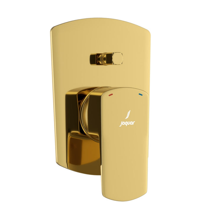 JAQUAR 2 WAY DIVERTER KUBIX PRIME KUP-GBP-35079NKPM HI-FLOW - GOLD BRIGHT PVD FINISH