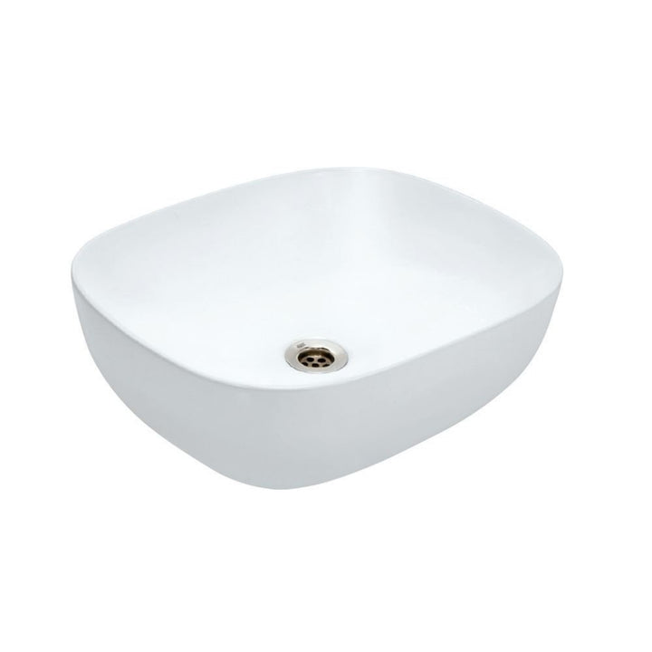 JAQUAR JDR THIN RIM TABLE & COUNTER TOP BASIN JDS-WHT-25909-WHITE