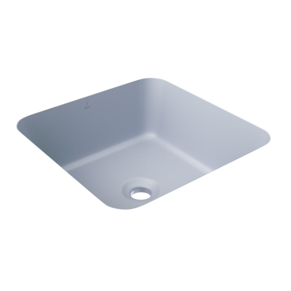 JAQUAR LAGUNA UNDER COUNTER WASH BASIN LAS-IBM-91703-ICE BLUE MATT