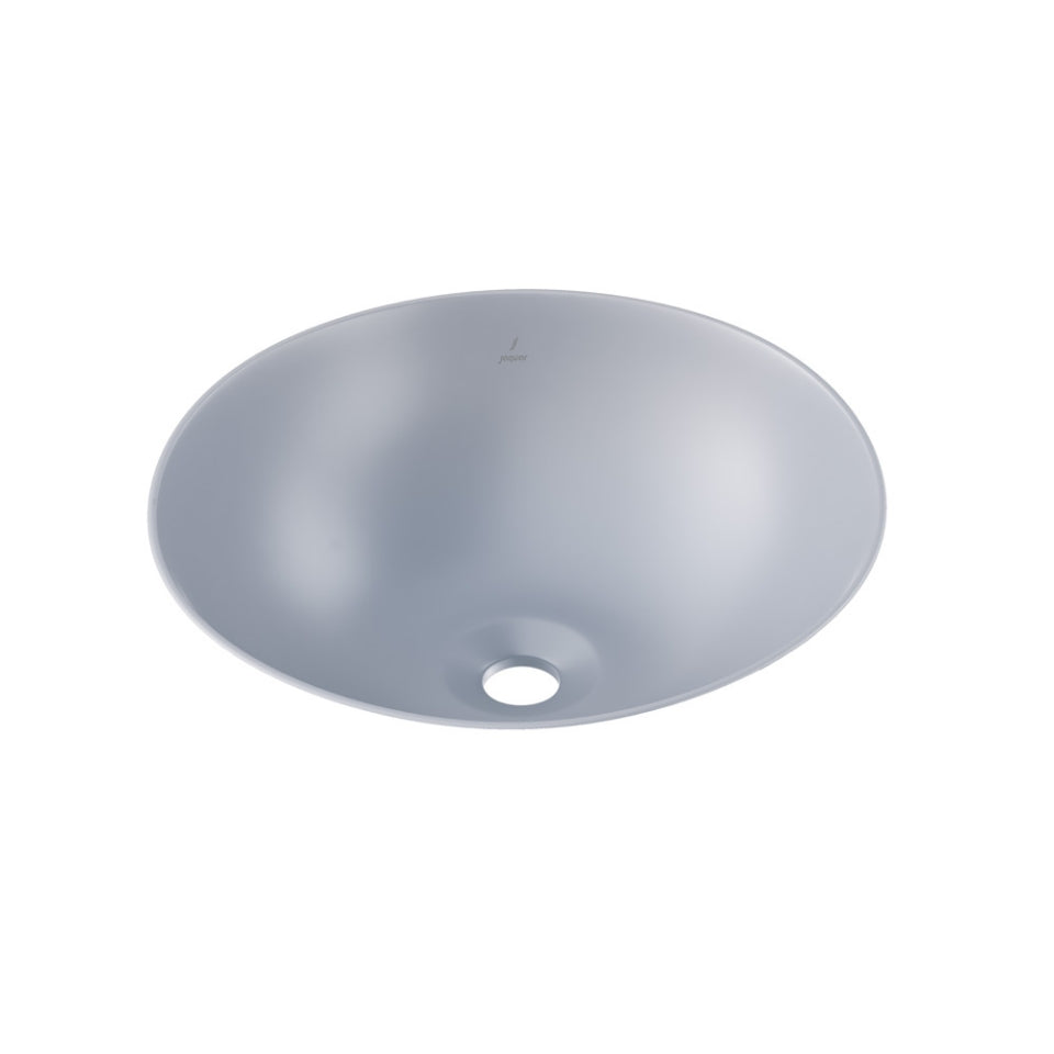 JAQUAR LAGUNA UNDER COUNTER WASH BASIN LAS-IBM-91705-ICE BLUE MATT