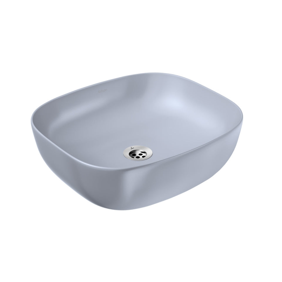 JAQUAR JDR THIN RIM TABLE & COUNTER TOP BASIN JDS-IBM-25909-ICE BLUE MATT