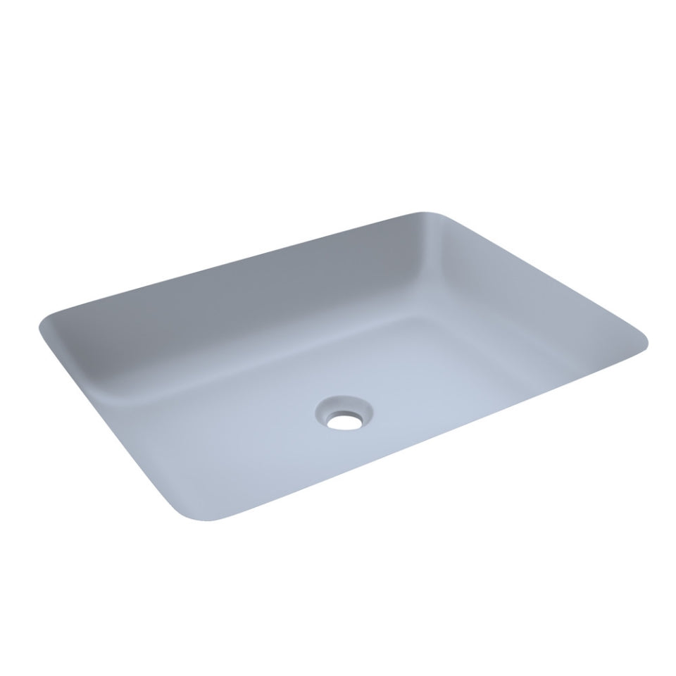 JAQUAR LAGUNA UNDER COUNTER WASH BASIN LAS-IBM-91703-ICE BLUE MATT