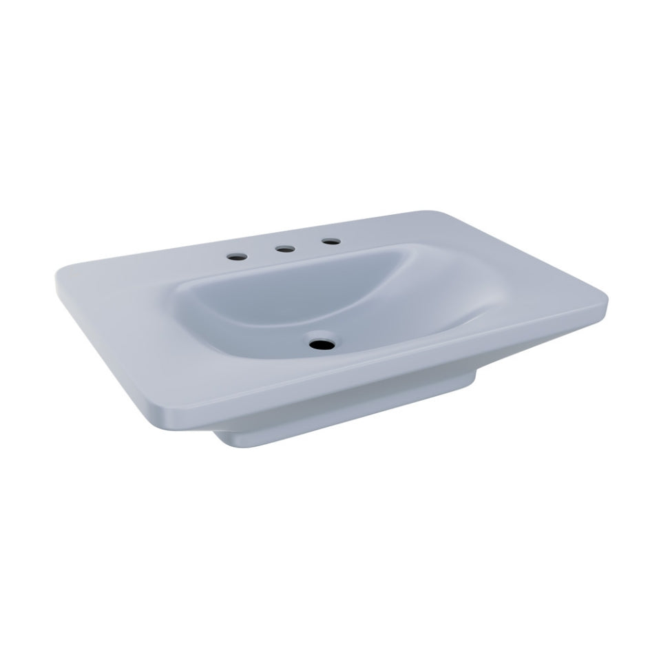 JAQUAR LAGUNA TABLE TOP BASIN LAS-IBM-91933W3TH- ICE BLUE MATT