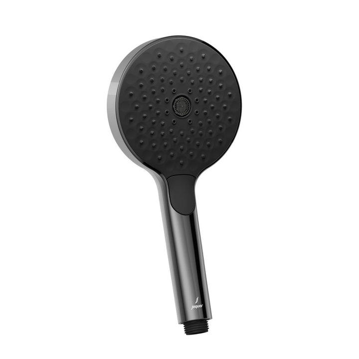JAQUAR FLEXI NOZZLE MULTIFUNCTION TRI FLOW HAND SHOWER HSH-BCH-1773 - BLACK CHROME