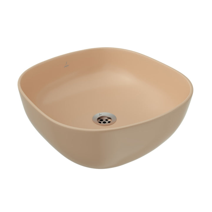 JAQUAR JDR THIN RIM TABLE & COUNTER TOP BASIN JDS-BEM-25911-BEIGE MATT